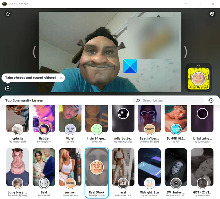 Cómo usar filtros de Snapchat en Microsoft Teams