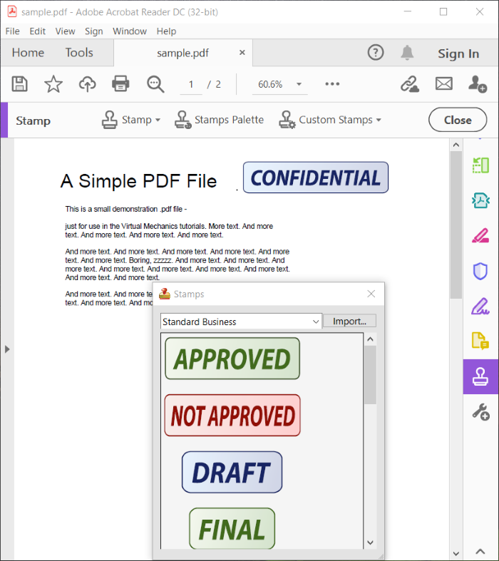 Software PDF Stamp Creator